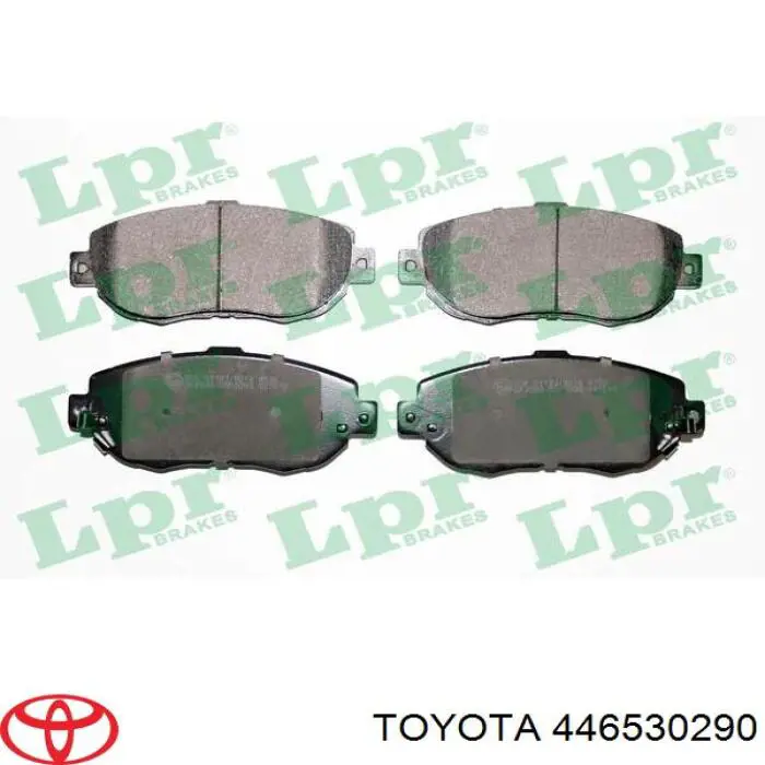 Колодки Toyota 0446530290 цена, от 25.72 USD
