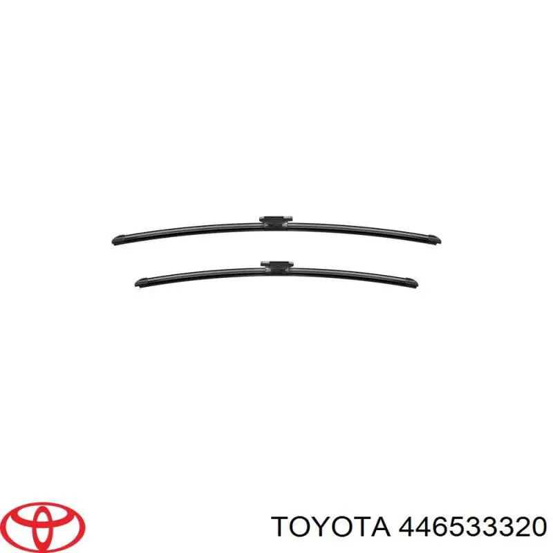 446533320 Toyota передние тормозные колодки