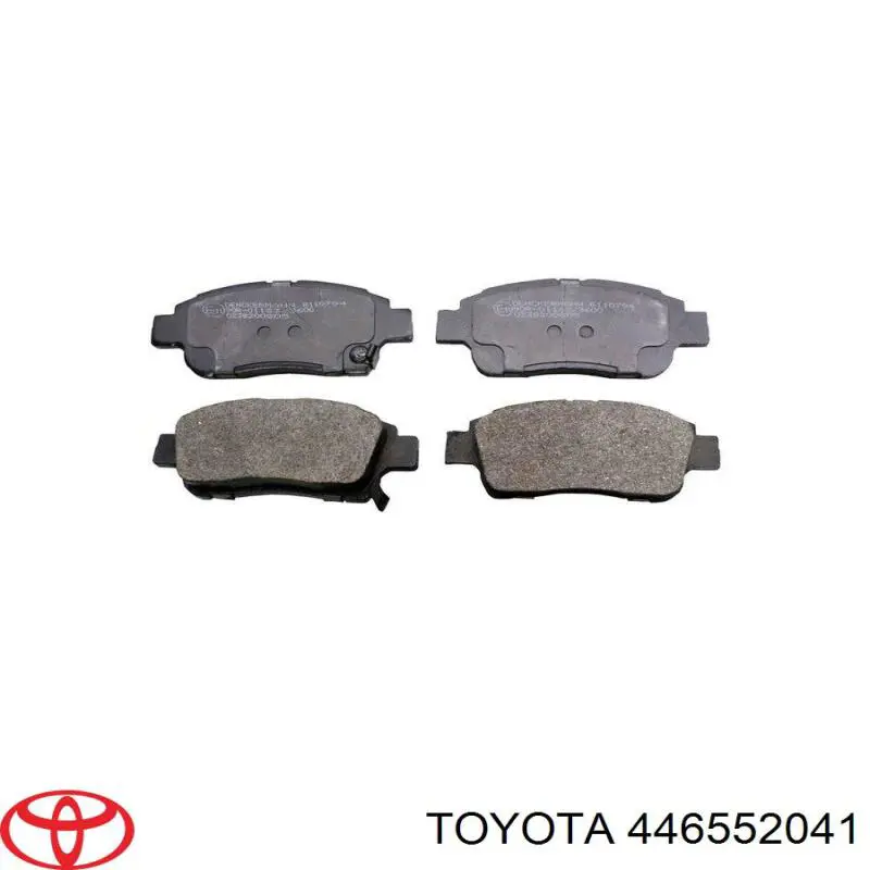 Передние тормозные колодки 446552041 Toyota