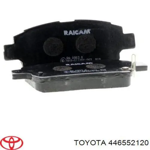 Колодки Toyota 446552120 цена, от 14.62 USD