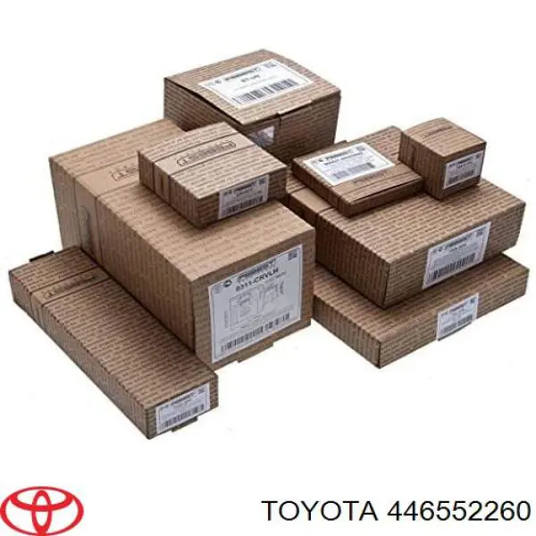 Передние тормозные колодки 446552260 Toyota