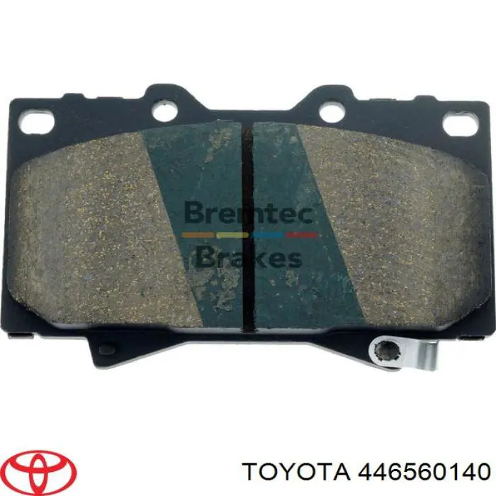 Передние тормозные колодки 446560140 Toyota