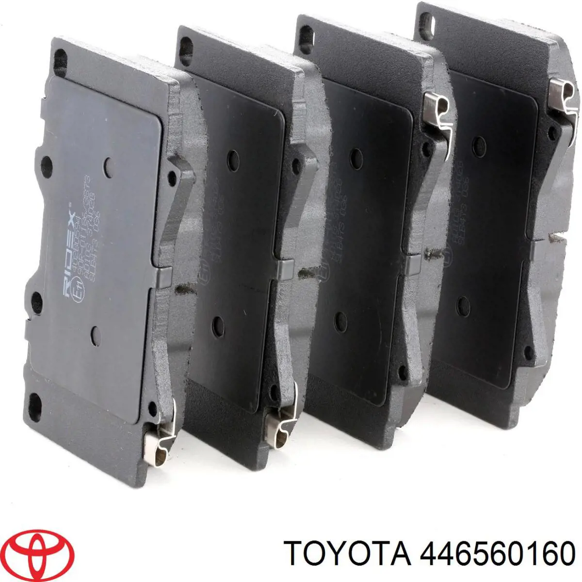 Передние тормозные колодки 446560160 Toyota