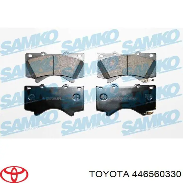446560330 Toyota Колодки передние