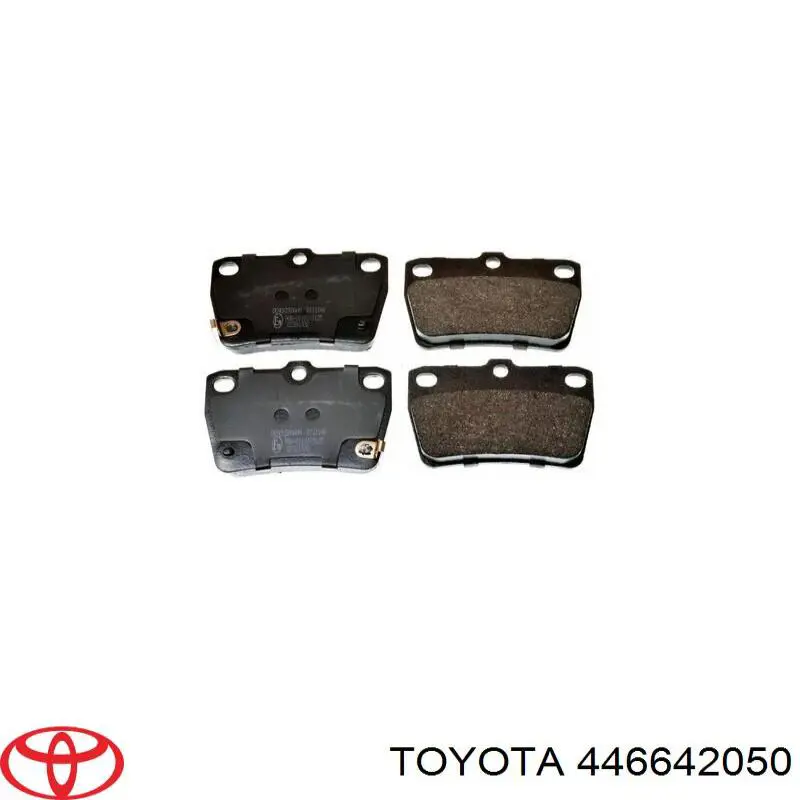 Задние тормозные колодки 446642050 Toyota