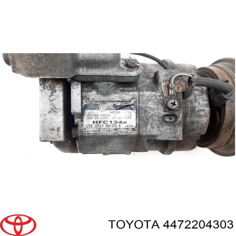 8832042110 Toyota compressor de aparelho de ar condicionado