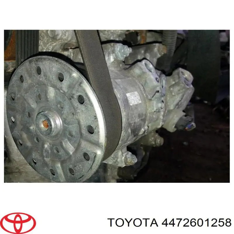 Компрессор кондиционера 4472601258 Toyota