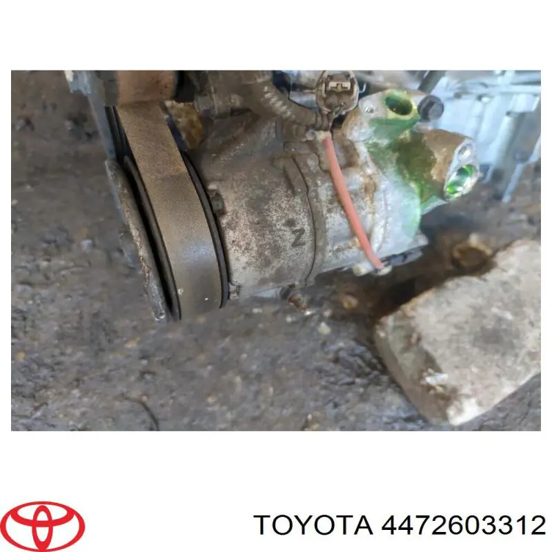 Компрессор кондиционера 4472603312 Toyota