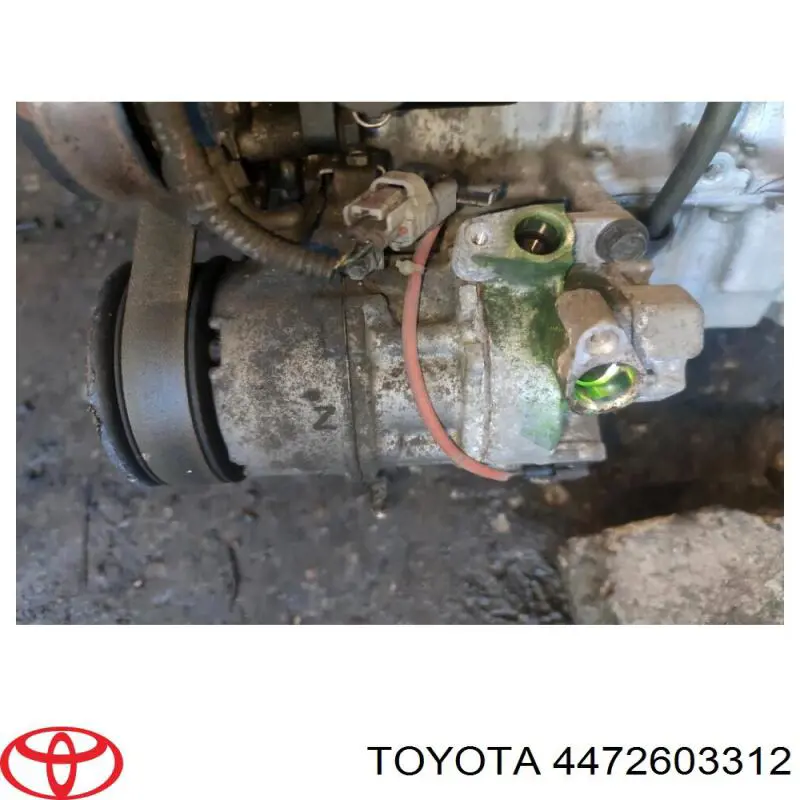 Компрессор системы кондиционирования Toyota 4472603312 цена, от 202.85 USD