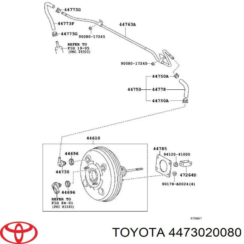  4473020080 Toyota