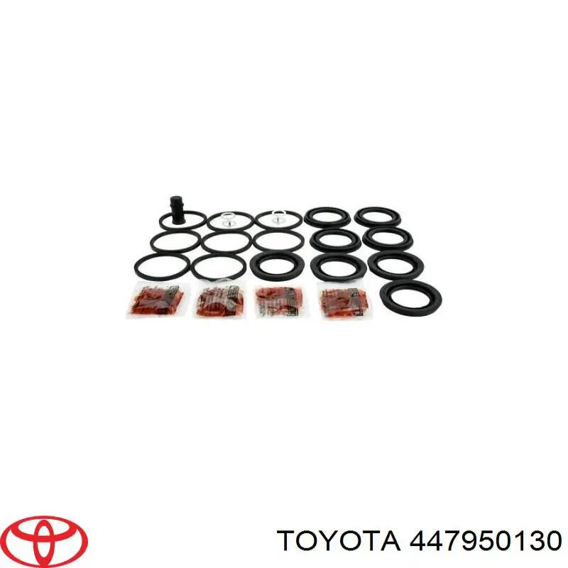 447950130 Toyota ремкомплект суппорта тормозного переднего