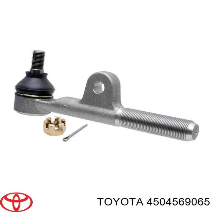 Rótula barra de acoplamiento exterior 4504569065 Toyota