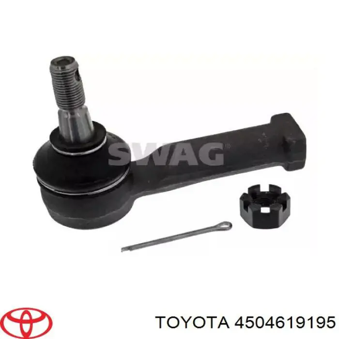 Рулевой наконечник 4504619195 Toyota