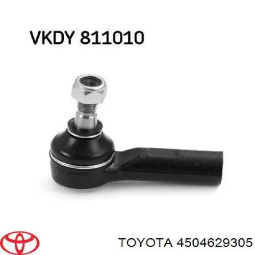Compre 4504629305 Toyota Ponta externa da barra de direção