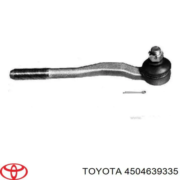 4504639335 Toyota наконечник рулевой тяги внешний