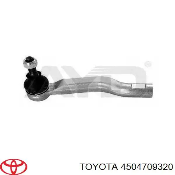 4504709320 Toyota наконечник рулевой тяги внешний