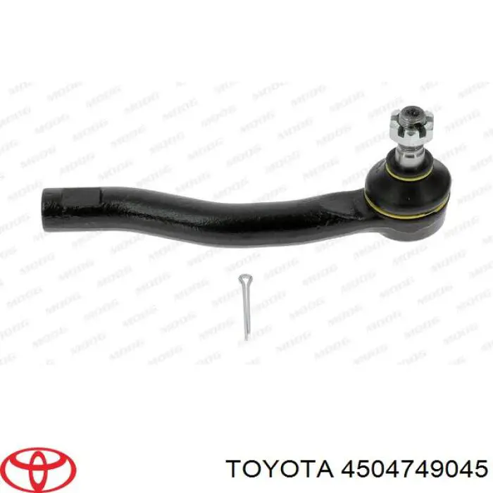 4504749045 Toyota наконечник рулевой тяги внешний