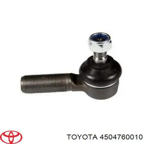 Наконечник центральной рулевой тяги левый 4504760012 Toyota