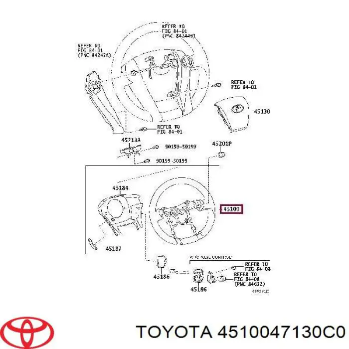 4510047130C0 Toyota volante