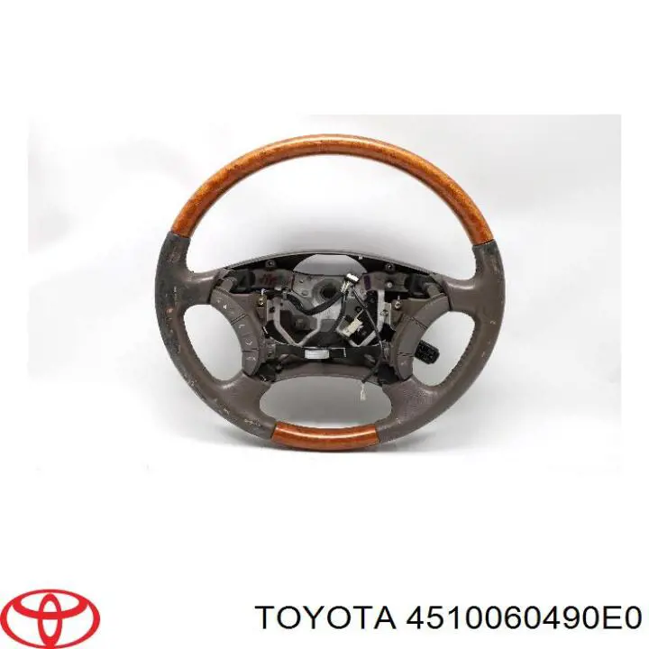 Рулевое колесо на Toyota Land Cruiser 100 
