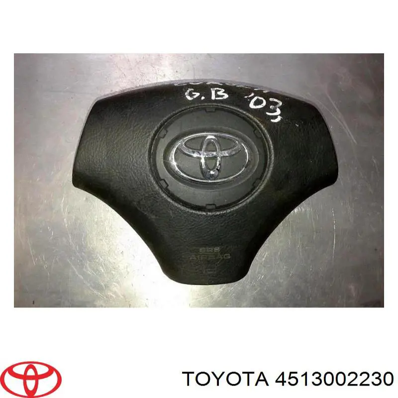 4513002230 Toyota cinto de segurança (airbag de condutor)