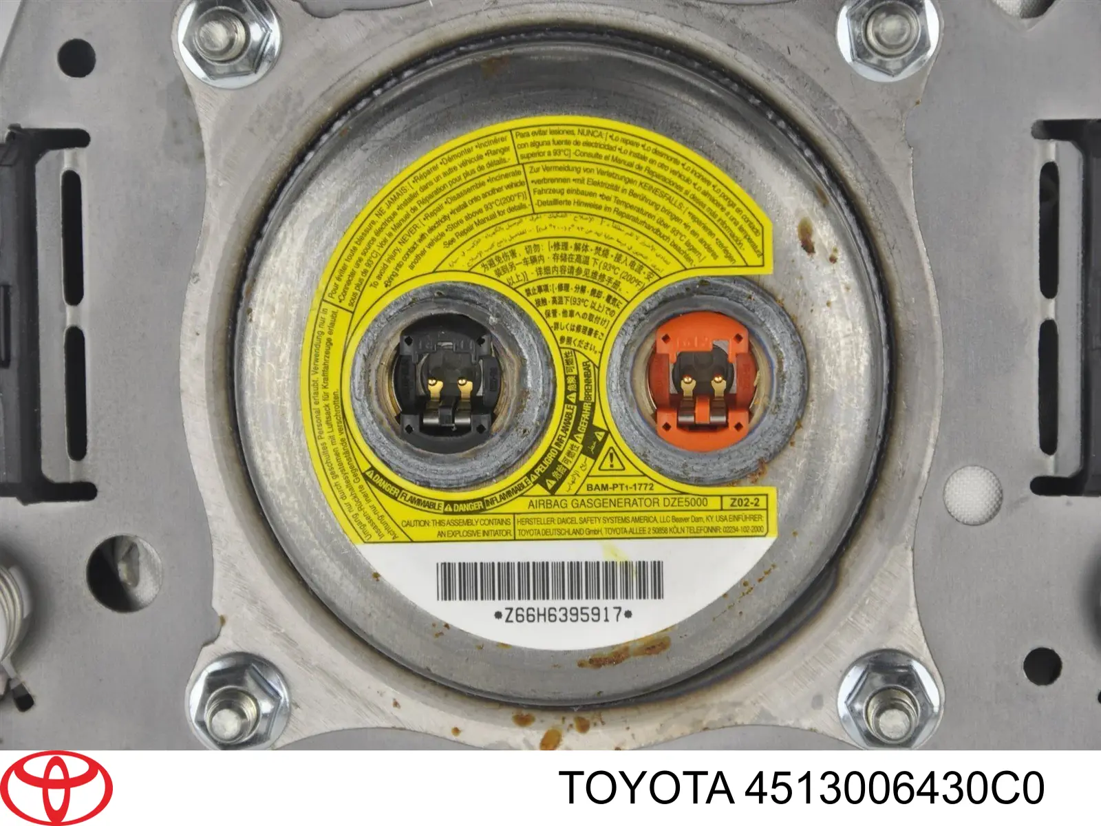 4513006430C0 Toyota Подушка безопасности водителя