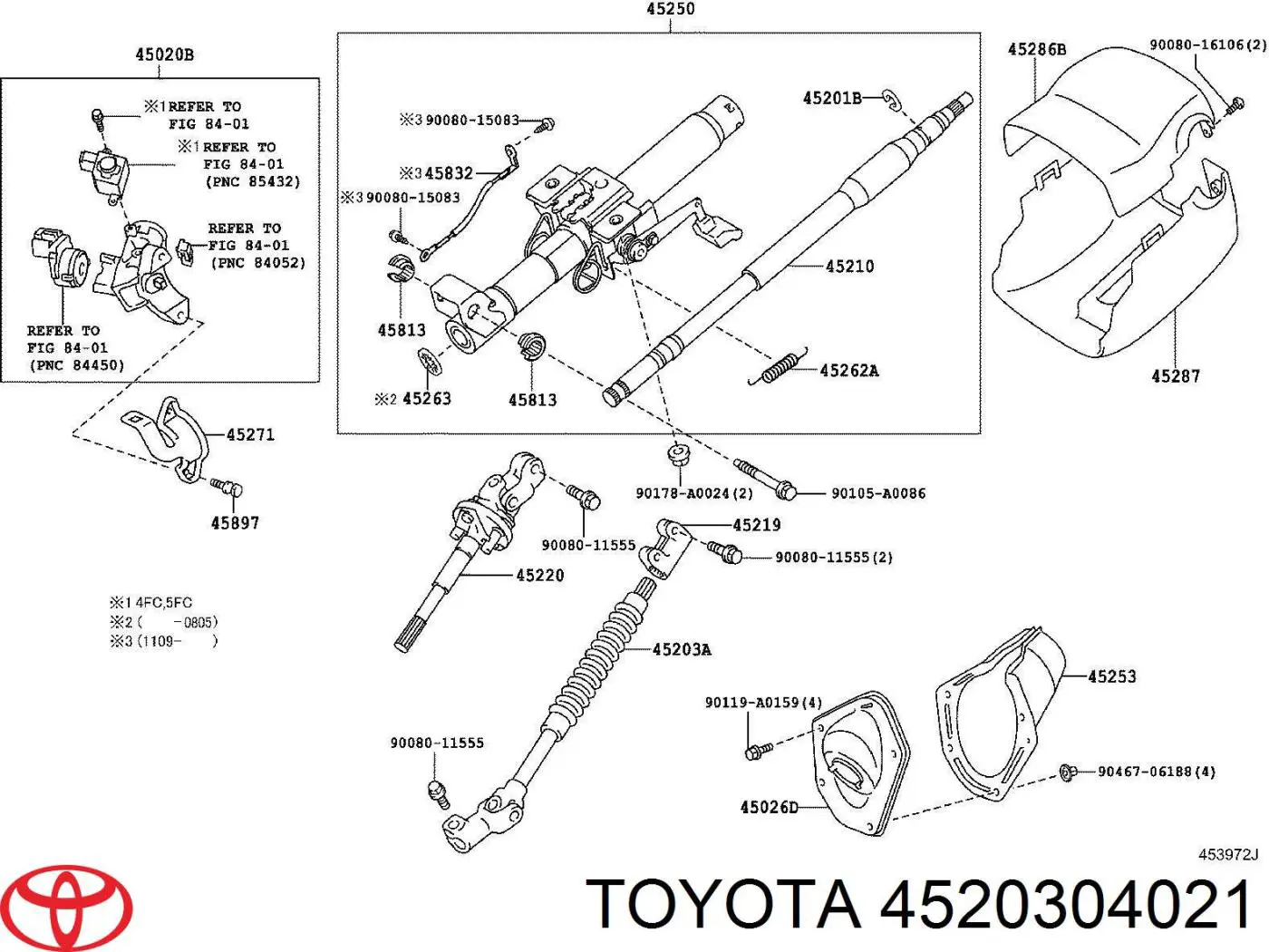  Toyota 4520304021 цена, от 152.54 USD