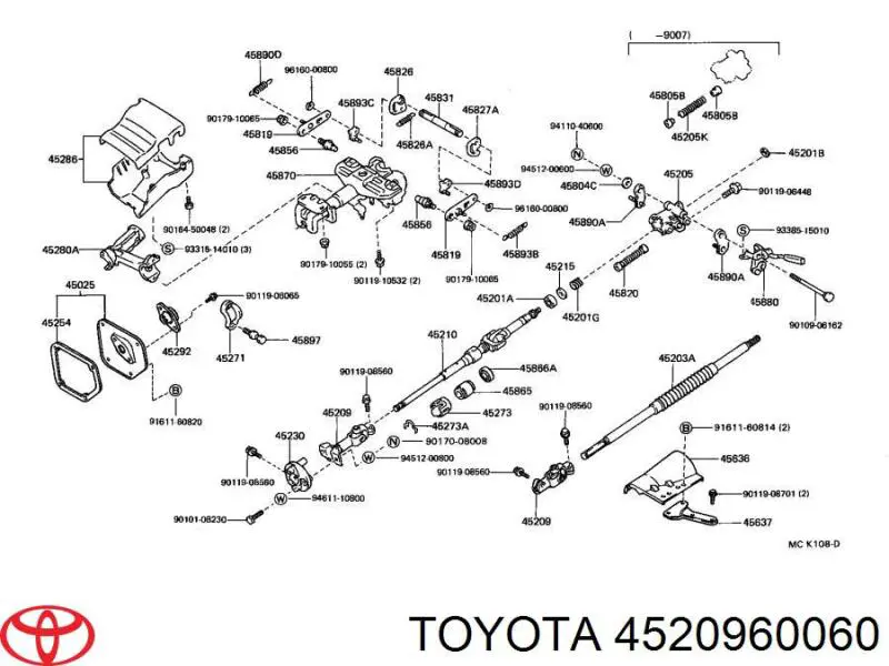  4520960060 Toyota