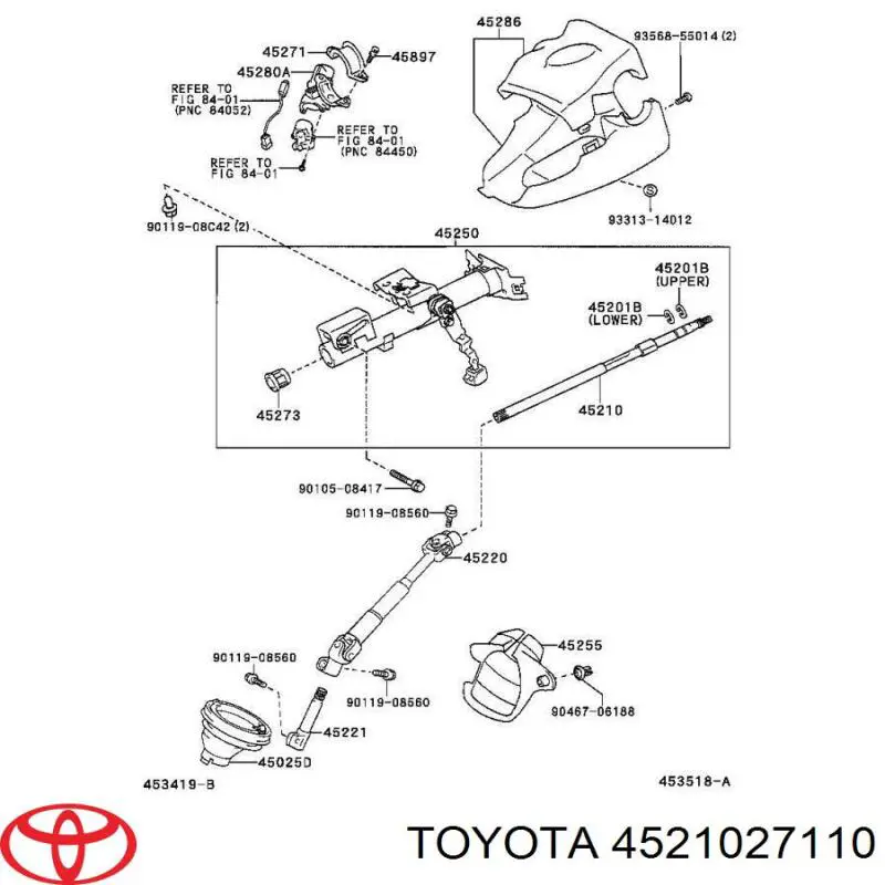 4521027110 Toyota 
