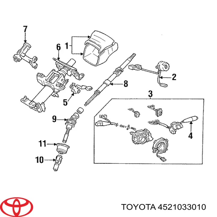 4521033010 Toyota 