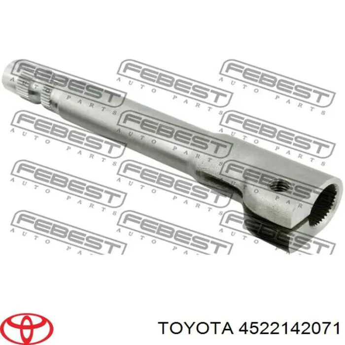 4522142060 Toyota Вал рулевой колонки, нижний