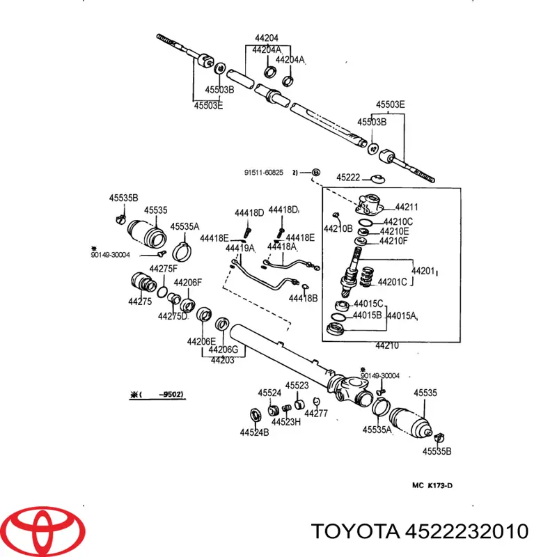  4522232010 Toyota