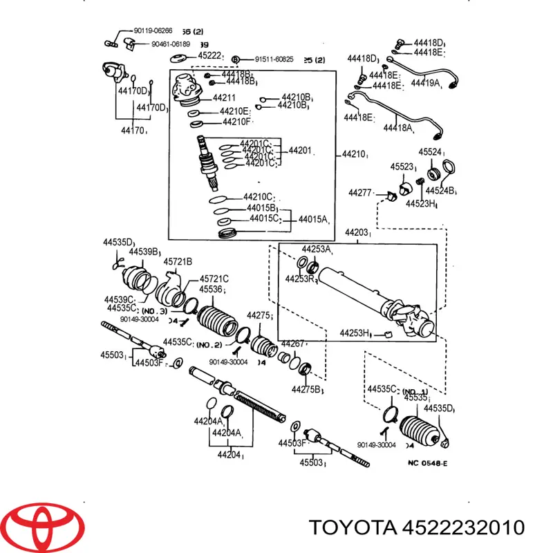 Купить 4522232010 Toyota 