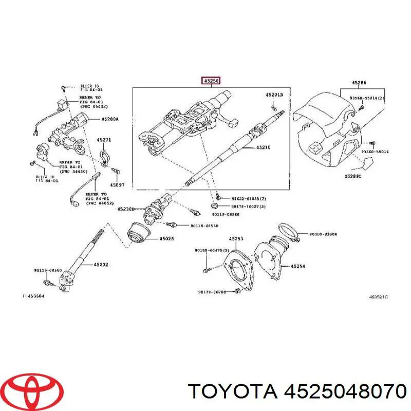 4525048070 Toyota 