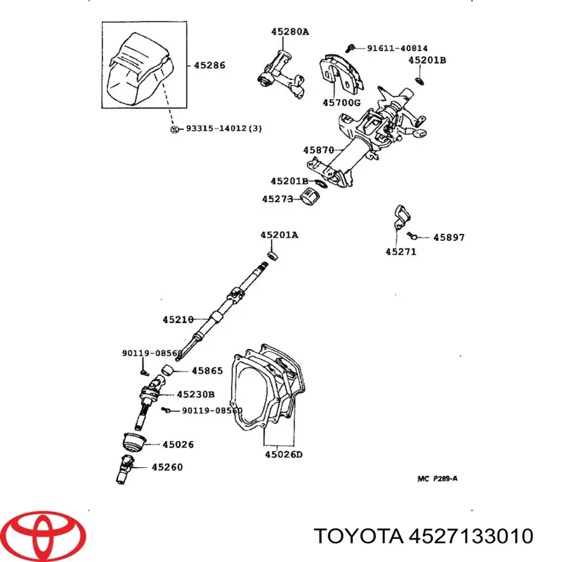  4527133010 Toyota