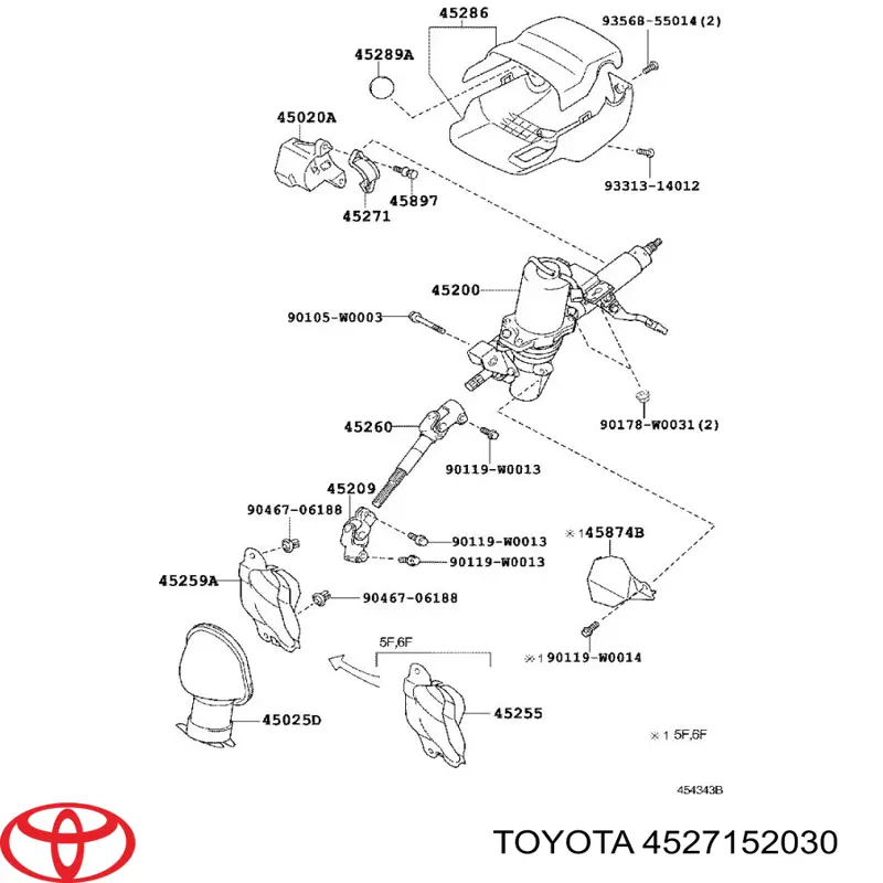  Toyota 4527152030 цена, от 6.33 USD