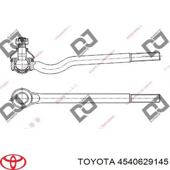 Наконечник рулевой тяги внутренний Q-top QW0003P цена, от 5.58 USD