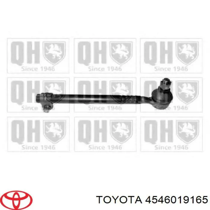 Barra de acoplamiento completa 4546019165 Toyota