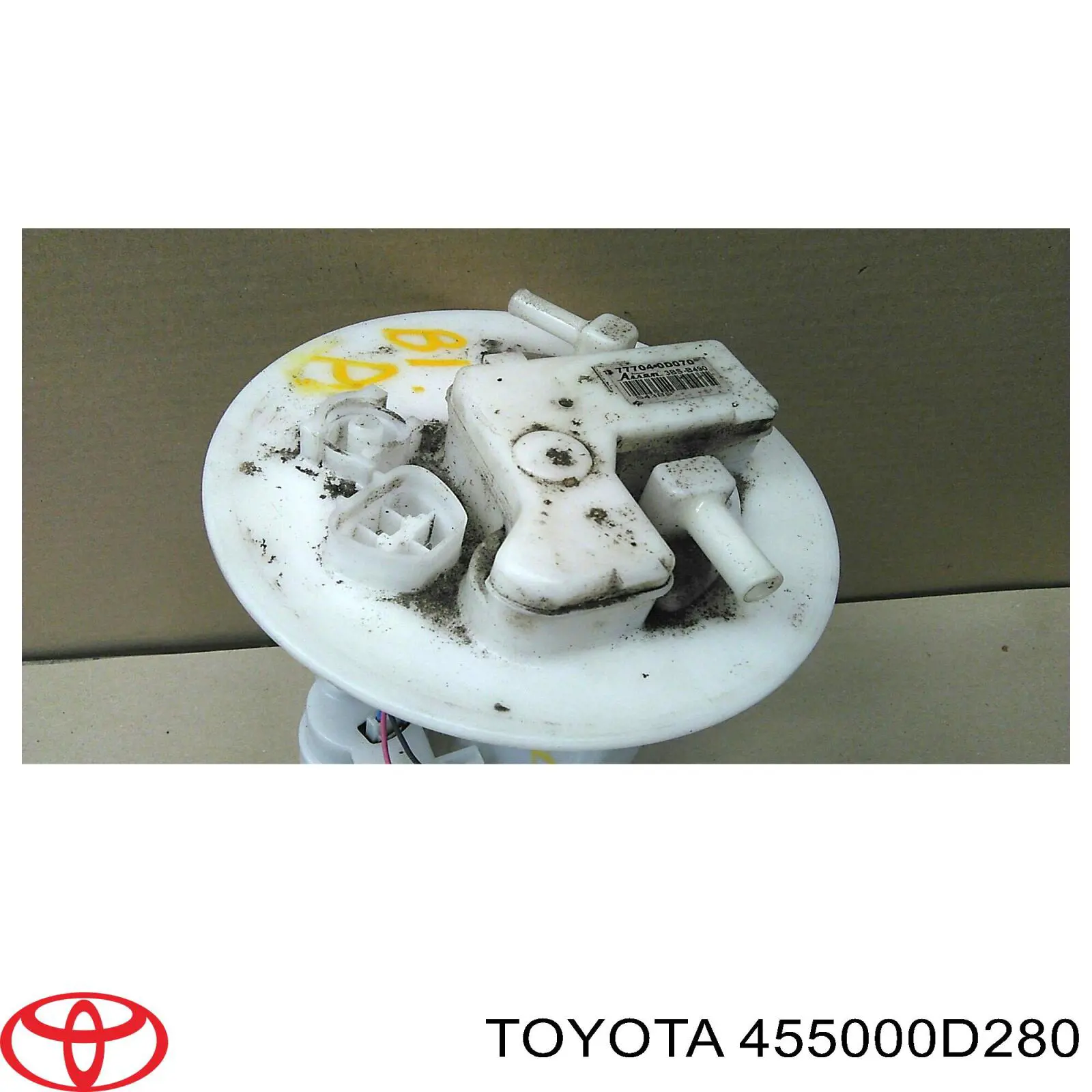 455000D280 Toyota cremalheira da direção