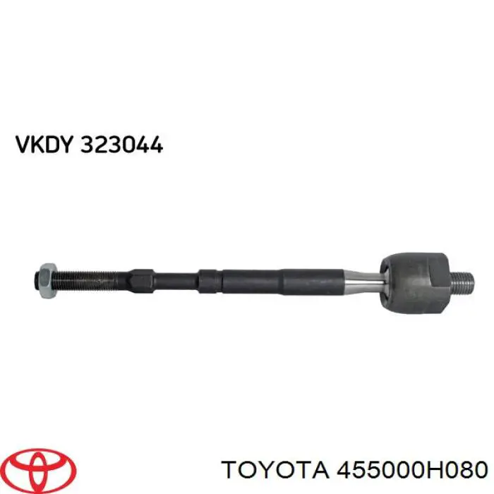 455000H080 Toyota cremalheira da direção