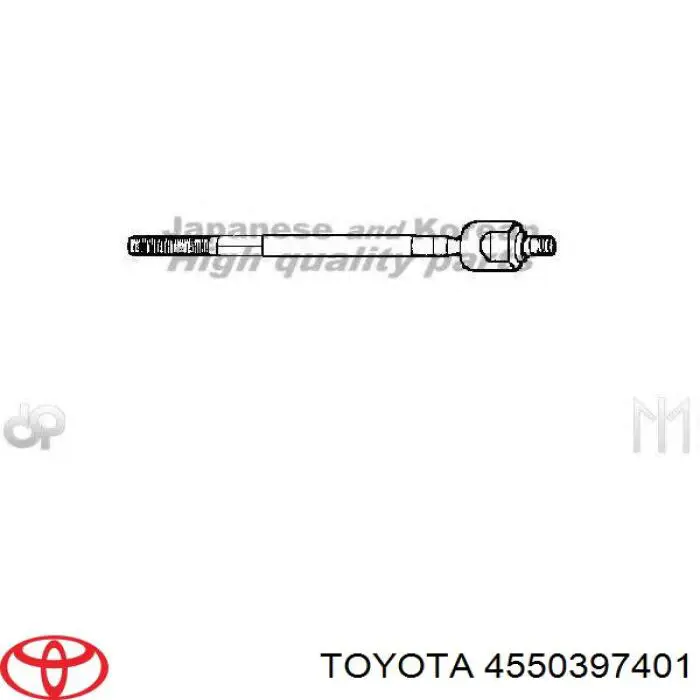 4550397401 Toyota рулевая тяга