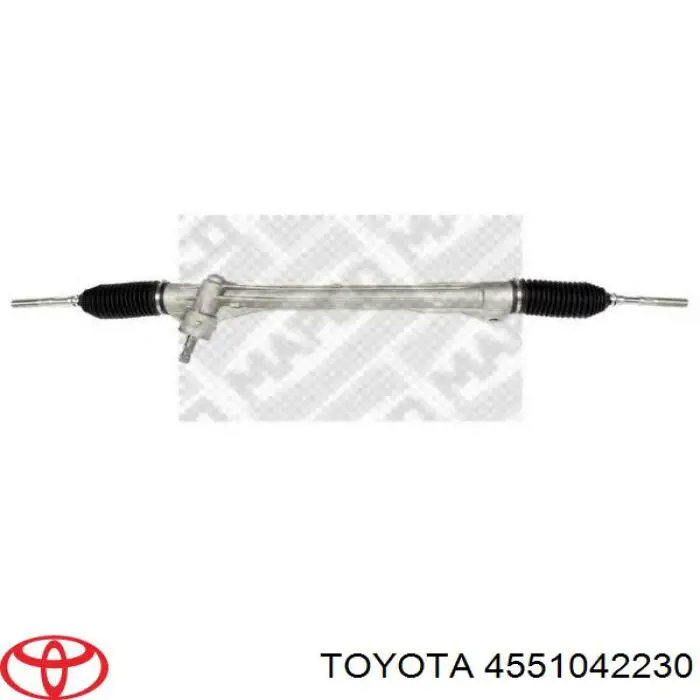 4551042230 Toyota cremalheira da direção