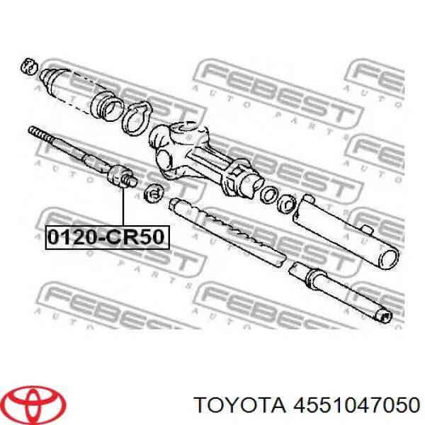 Рулевая рейка TY9131 AGR