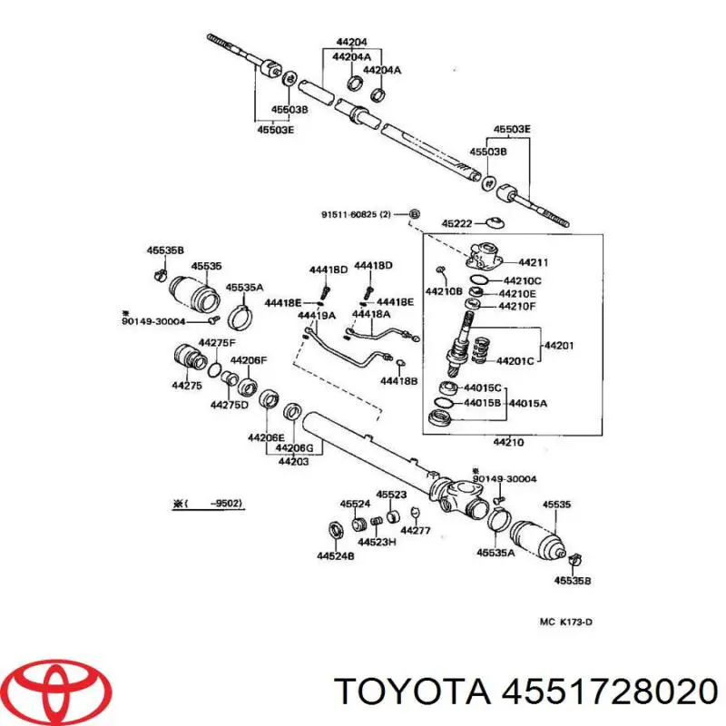  4551728020 Toyota