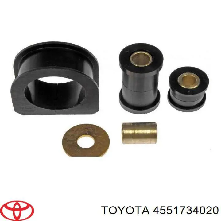 Втулка крепления рулевой рейки TOYOTA 4551734020