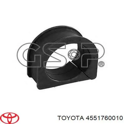 Втулка крепления рулевой рейки Toyota 4551760010
