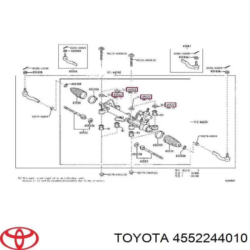 4552244010 Toyota 