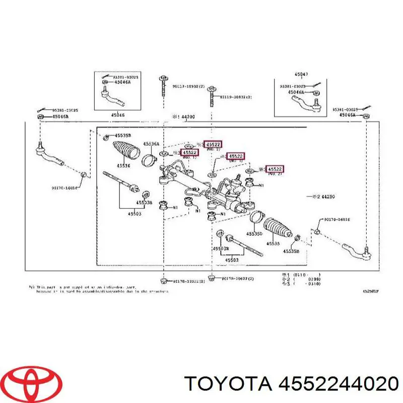 4552244020 Toyota 