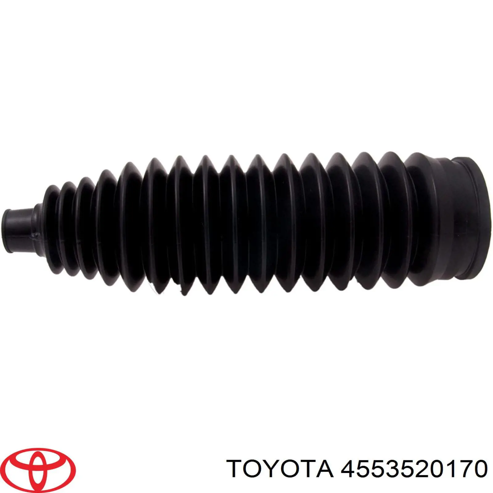 Купить 4553520170 Toyota Пыльник рулевого механизма (рейки) левый