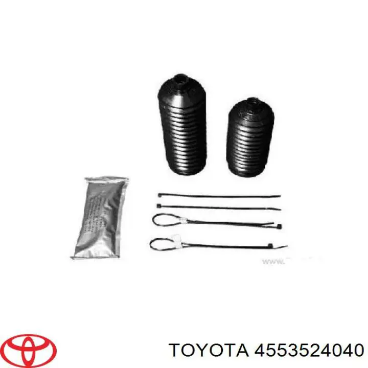 Пыльник рулевого механизма (рейки) правый 4553524040 Toyota